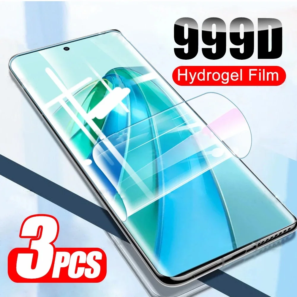 3PCS Hydrogel Film For Huawei Honor Magic 5 Pro 5G Screen Protector For Honor Magic4 Pro 5 4 Lite Protection Front Film Clear