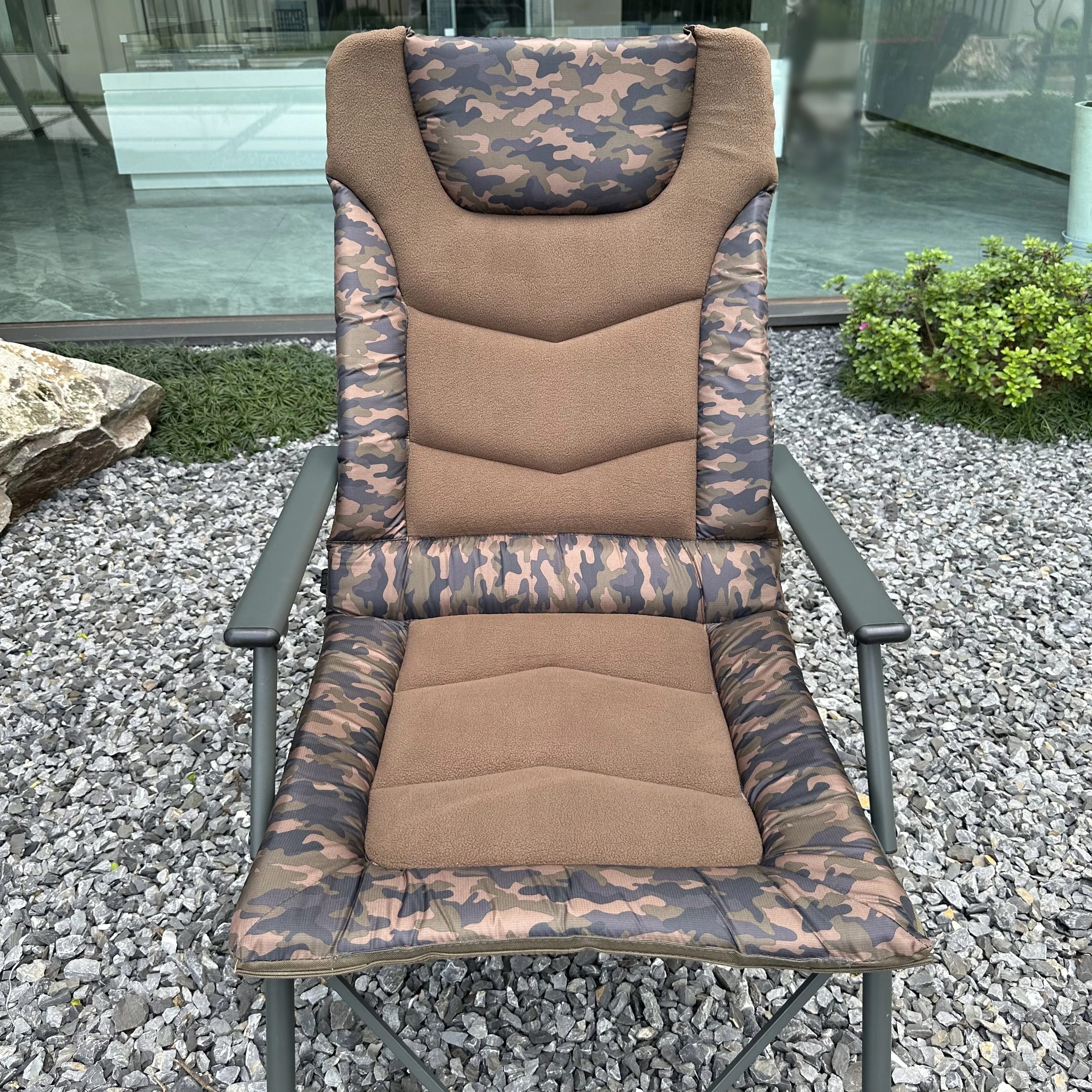

High Quality Carp Fishing Chair Adjustable Foldable Fishing Camping Chair With Firm Legs