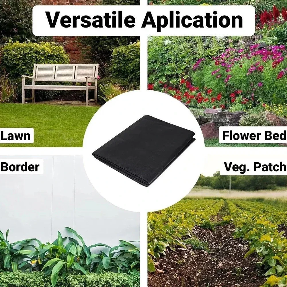 

Gardening Ground Cover Roll Easy Install Lightweight And Easy To Carry Long-lasting Protection Preserves Soil Moisture