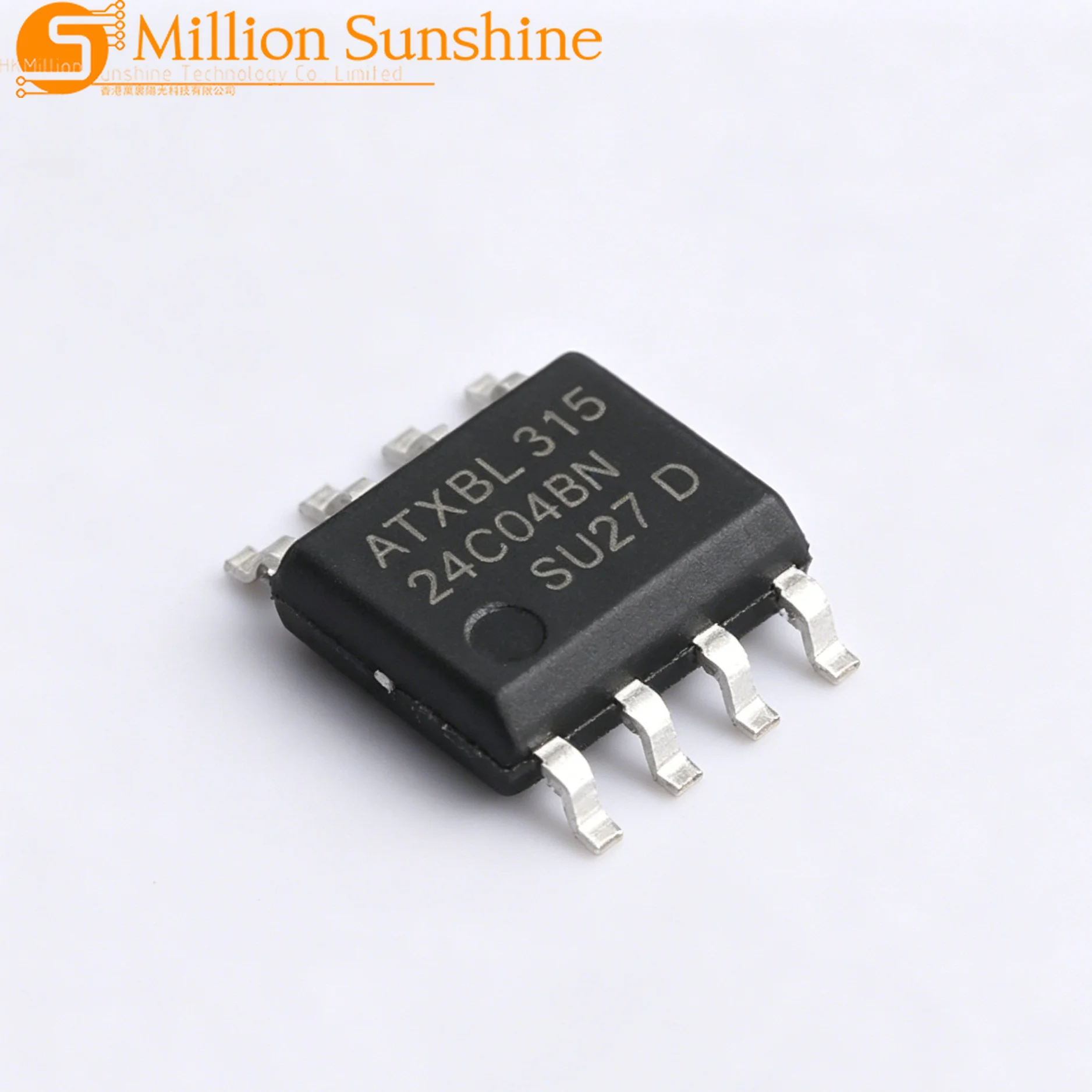 200pcs 24C04BN(XBLW) SOP-8 I2C 4Kbit 1MHz 24C04 EEPROM Memory Chip New Original