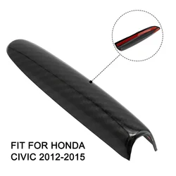 Enhance the Aesthetics of Your Car with Carbon Fiber Style Shifter Hand Brake Cover for HONDA Civic 9th 2012 2015