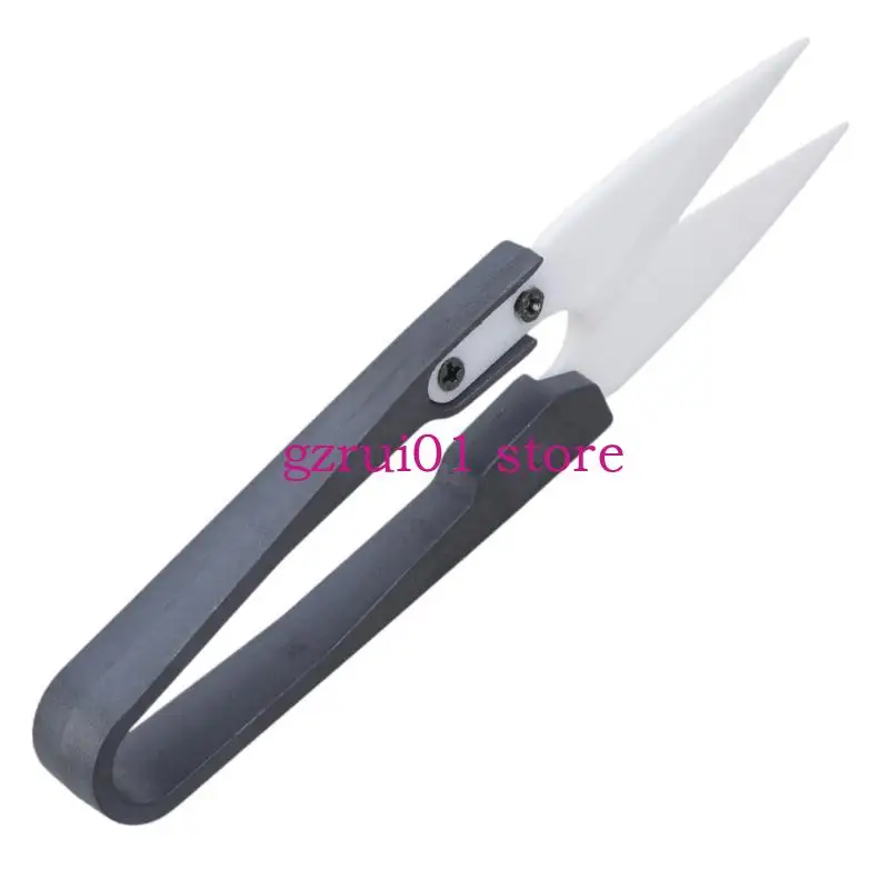 

652A Portable High Hardness Ceramic Insulation Scissors Suitable For Electrical Work Safe Precise Cutting Electronics Repair