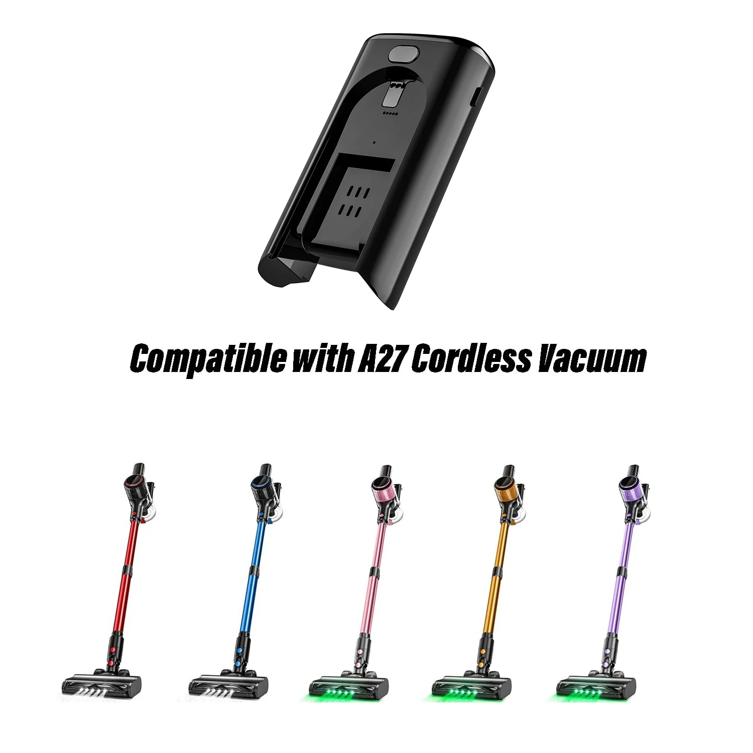 Substituível (22,2V 2200mAh) para aspirador sem fio A27