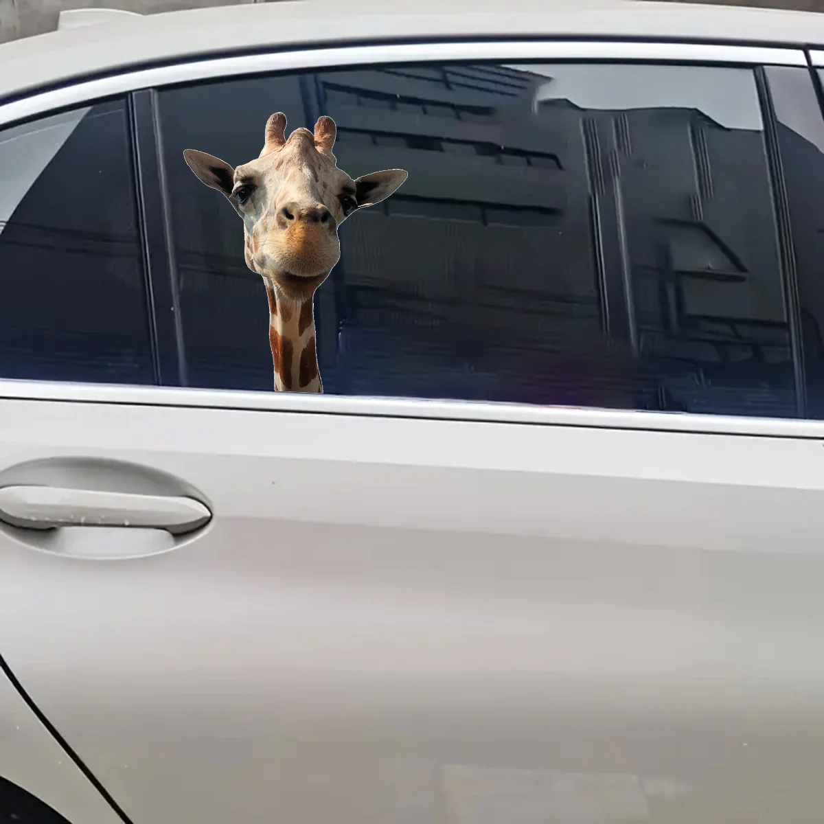 1pc-22x18cm Giraffe car stickers make your car stand out - suitable for all vehicles, motorcycles J-408