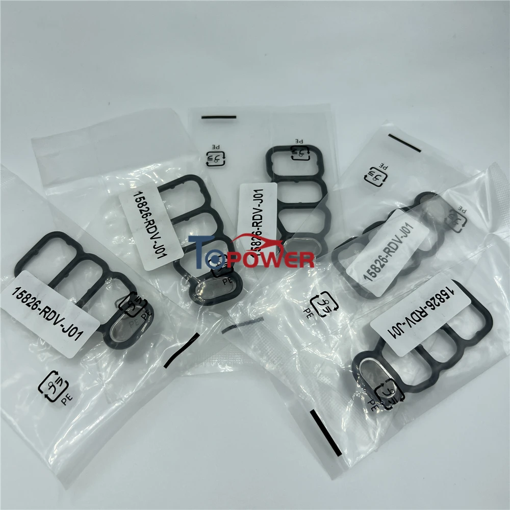 15826-RDV-J01 Solenoid Gasket Spool Valve Filter Screen Seal Fit for VTEC Hondaa Odyssey Pilot Accord 15826RDVJ01