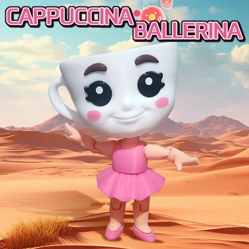 Tralalero Tralala Shark Figure Lirili Larila Tung Tung Sahur لعبة المنمنمات الشمبانزيني الموز Tralalerotralala التماثيل