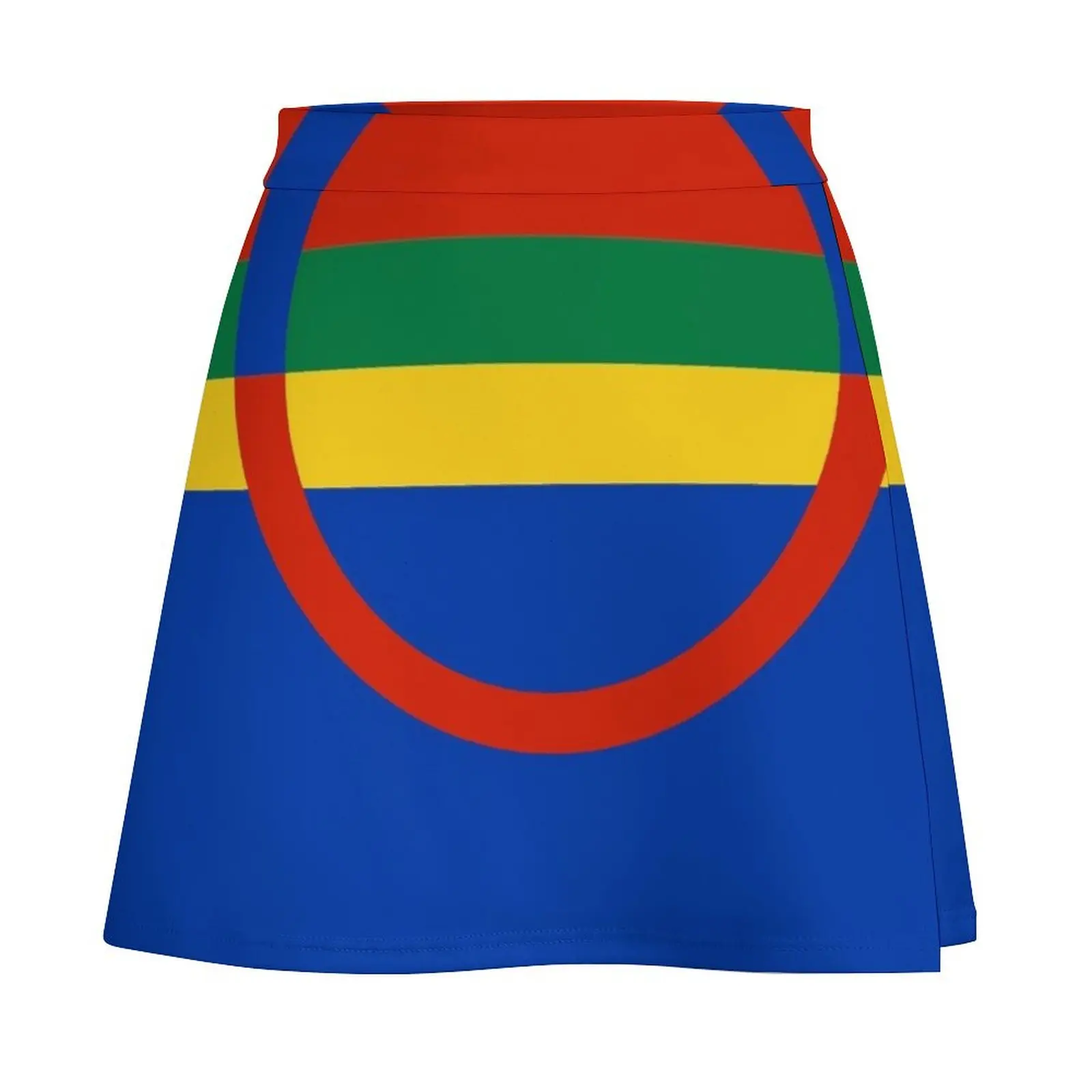 Sami flag vertical Mini Skirt short skirts for women korean ladies summer Sexy mini denim