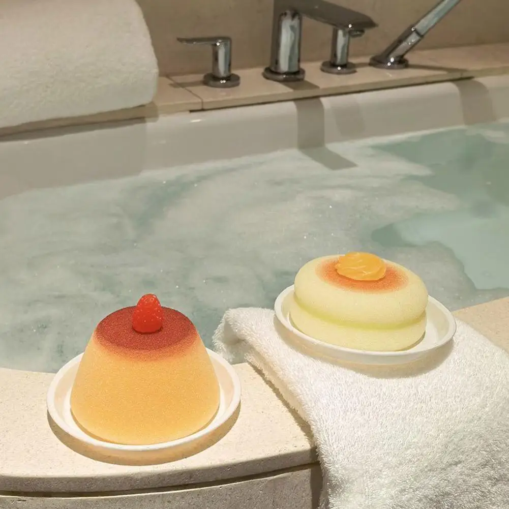 Cute Body Exfoliate Souffle Bath Ball Bubble Sponges Brushes Bathroom Washing Shower Accessories Shower Household Face Baby U4L5