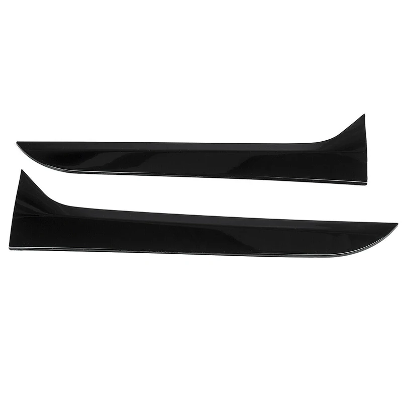 Fit For VW Tiguan MK1 2007-2016 2015 2014 2013 Pair Gloss Black Rear Window Side Spoiler Canard Splitter Auto Replacement Parts