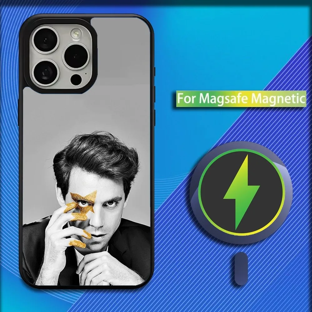 Lebanon Singer M-Mika Phone Case For iPhone 16,15,14,13,12,11,Plus,Pro,Max,Mini Magsafe Magnetic Wireless Charging