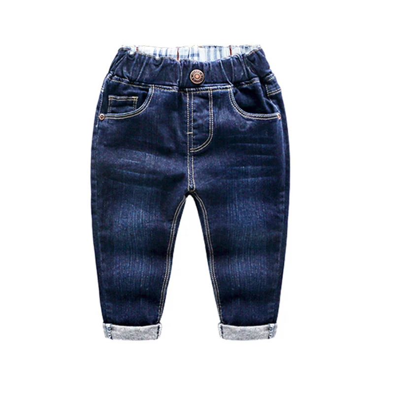 IENENS Boys Casual Jeans Trousers Baby Toddler Boy\'s Denim Clothing Pants Kids Children Garments Bottoms 2 3 4 5 6 7 Years