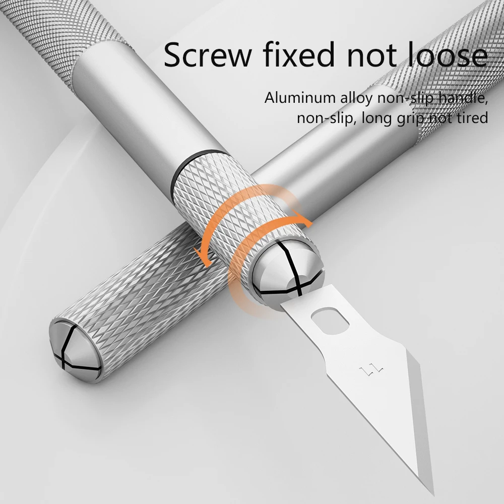 MaAnt M077 Mobile Phone Repair Blade Handle Set for Mobile Phone Repair Glue Removal Engraving and Cutting Knife Handle Set Tool