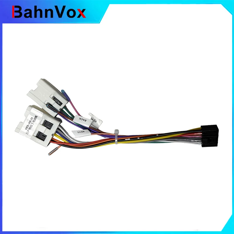 

Bahnvox Car 16 pin Power Cord Wiring Harness Adapter For Nissan Paladin X-Trail 2004-2007 Teana 2004-2008 NAVARA 3 D40 2006 2012
