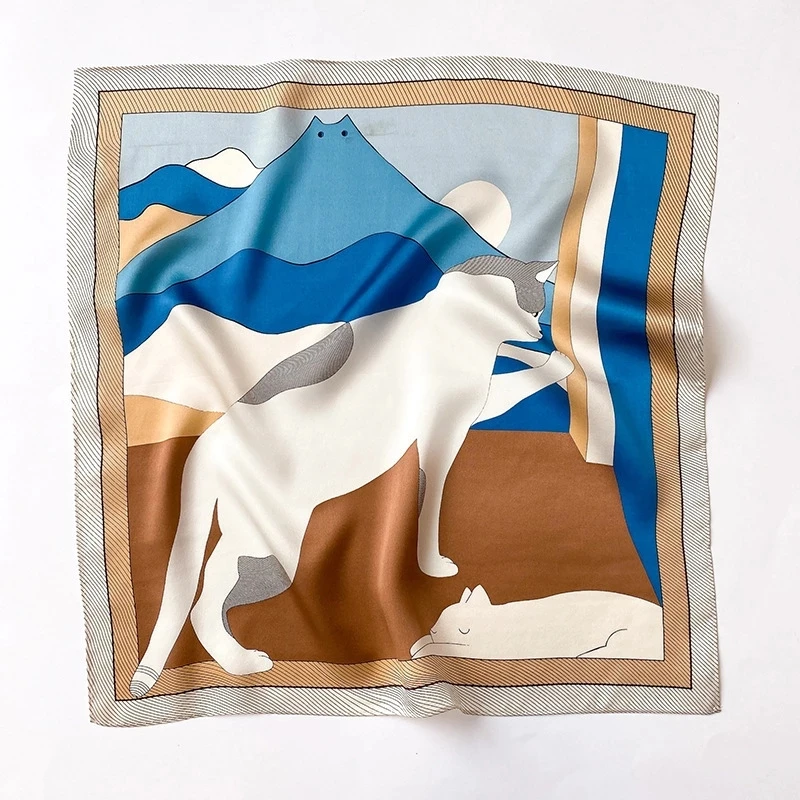 Thumbnail 2 - #73 Low Price Silk Scarf Deals