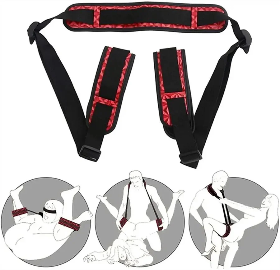 Sex Toys Tools Sex Toys For Couples Self Bandage Belt Bdsm Sets Sex Swing Bondage Leg Spreader Fetish Rope Sm Slave