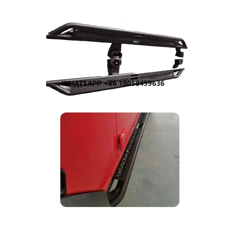 

4x4 Steel Off-Road Side Steps/Rock Slide Vehicle Accessories Wholesale Running Boards for 4 Runner 2010-2022