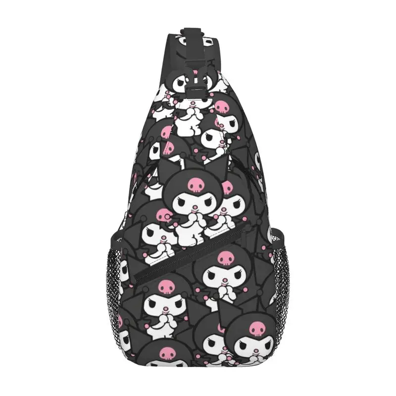 

Cool My Melody And Kuromi Sling Crossbody Backpack Men Shoulder Chest Bag for Traveling