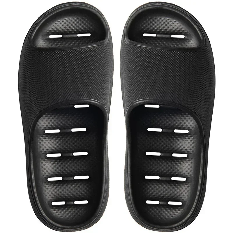 Men's Bathroom Bathing Slippers New Summer Indoor Home Eva Anti-Slip Anti-Odor Couple Shower Leakage Quick-Drying Slippers