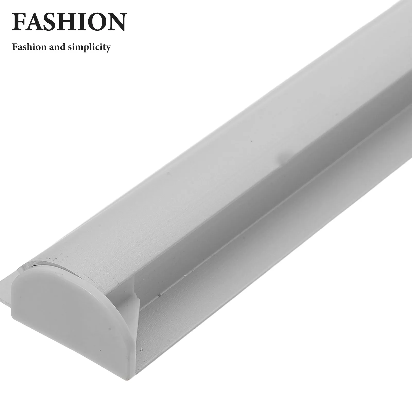 50Cm Kitchen Order Ticket Holder Strip Self-Adhesive Aluminum Receipt Organizer Oil Water Resistant Restaurant Cafe Wall Mounted