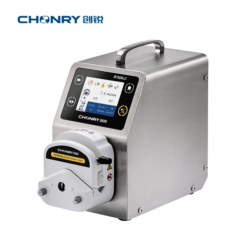 

High Precision Touch Screen Control Peristaltic Metering Pump With Factory Price BT600LC