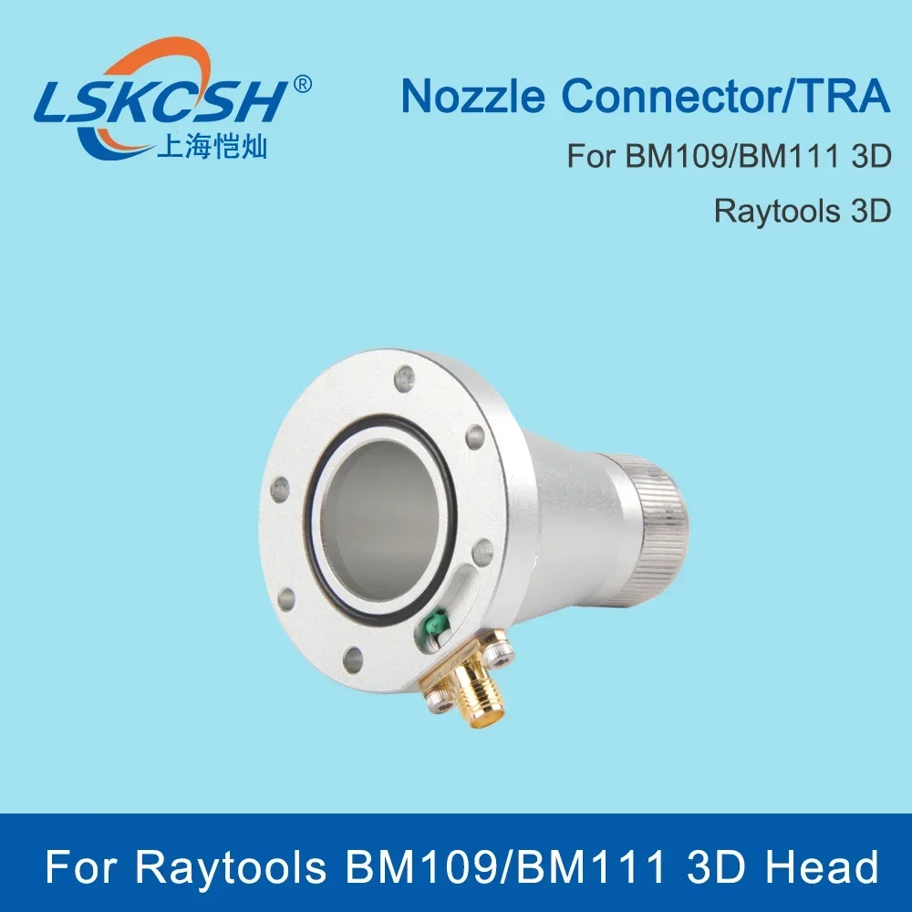   Capacidade do sensor TRA 3D do conector do bocal do laser da fibra para a cabeça de corte do laser de BM109/BM111 3D