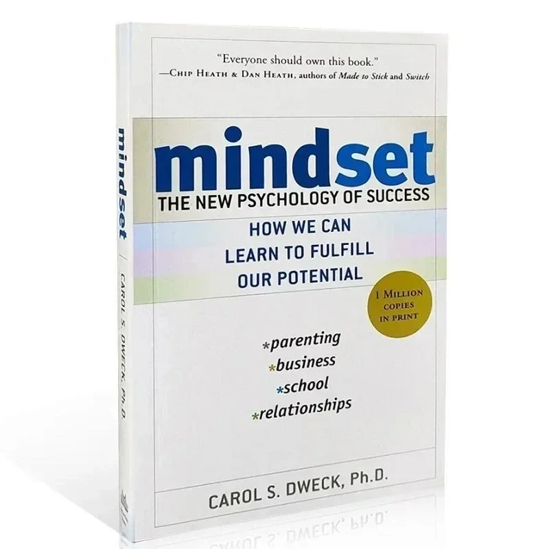 

Mindset The New Psychology Of Success English Book Carol S. Dweck Вдохновляющая книга для иностранной литературы