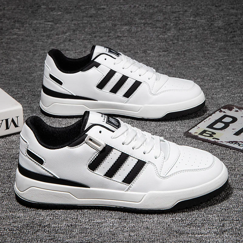 

2025Summer Breathable Comfortable Lightweight High-Quality Couple Trendy Sneakers Casual White Shoes35-45