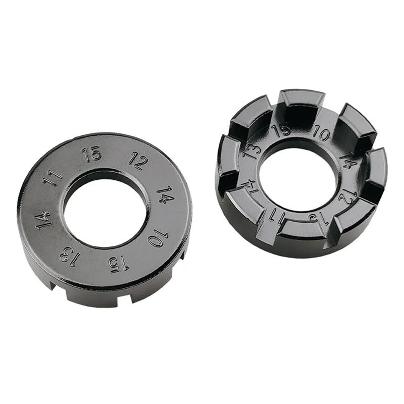 מפתח דיבור לאופניים AU-Bicycle 8 Way Groove Bike Wheel Rim Adjuster Spanner כלי תיקון אופניים