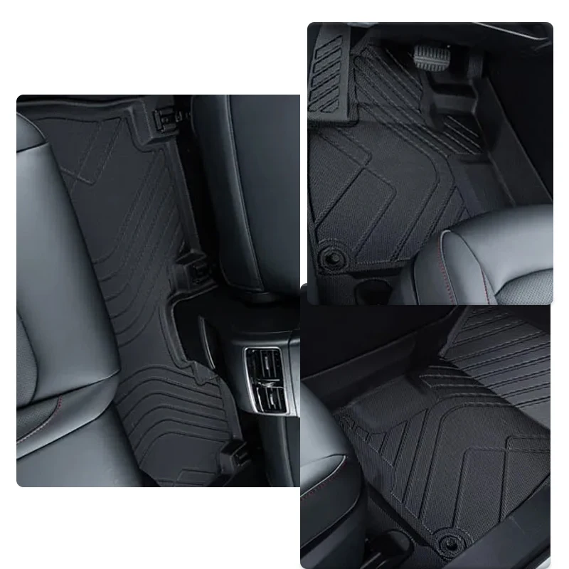 Car Floor Mats For GAC Trumpchi GS5 II Dodge Journey MK2 2018~2026 Waterproof Pads LHD Foot Carpets Floor Cover Auto Accessories