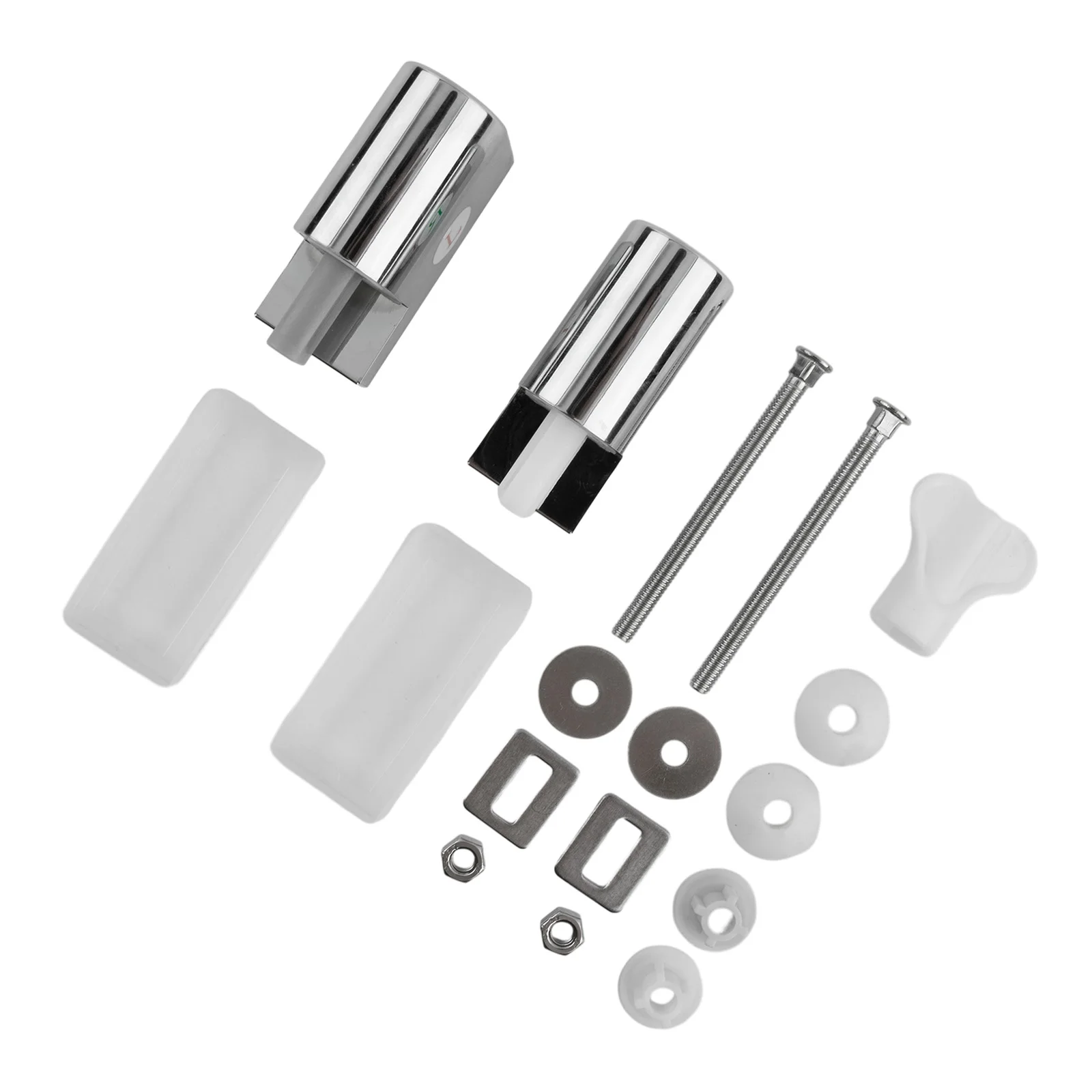 Toilet Hinges ABS Square Shell Toilet Slow Down Hinge Toilet Cover Slow Down Connector Bathroom Toliet Accessories