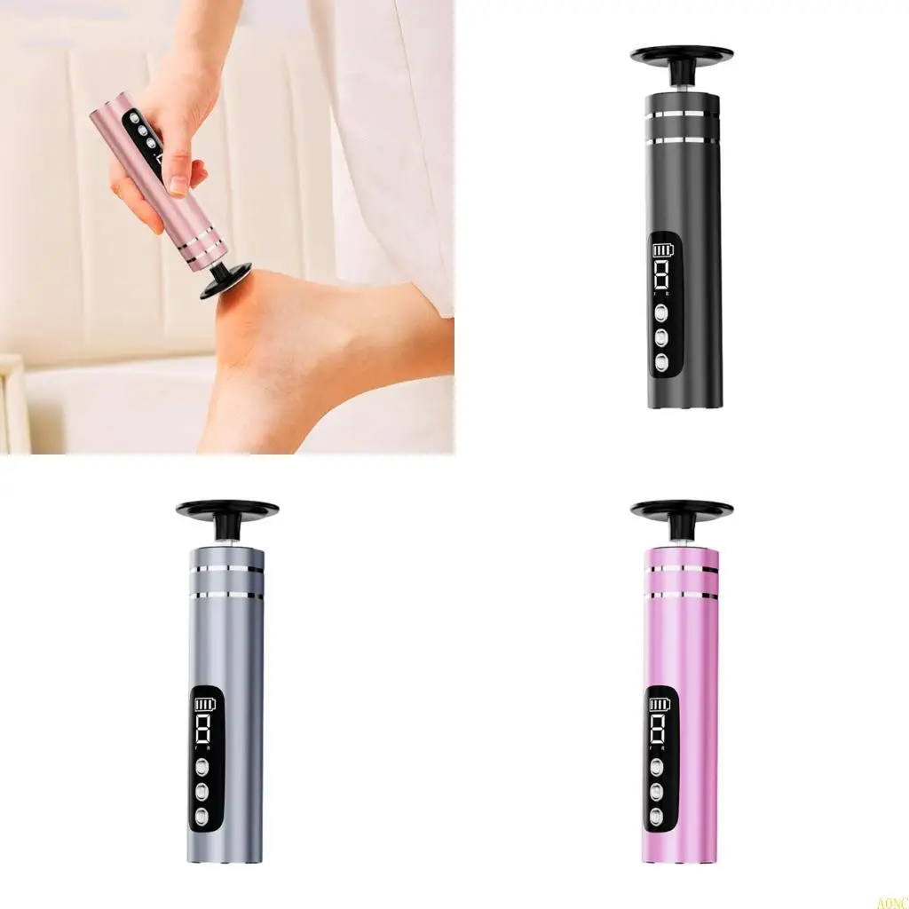 

A0NC USB Rechargeable Electric Foot File For Smooth Skin Constructed In Long Permanent Battery And Ergonomic Round