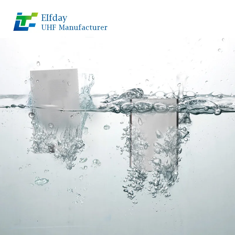 Hotel Linen RFID Washable Ribbon Durable Track Wash Cycles Ensure Accuracy Cloth Tag