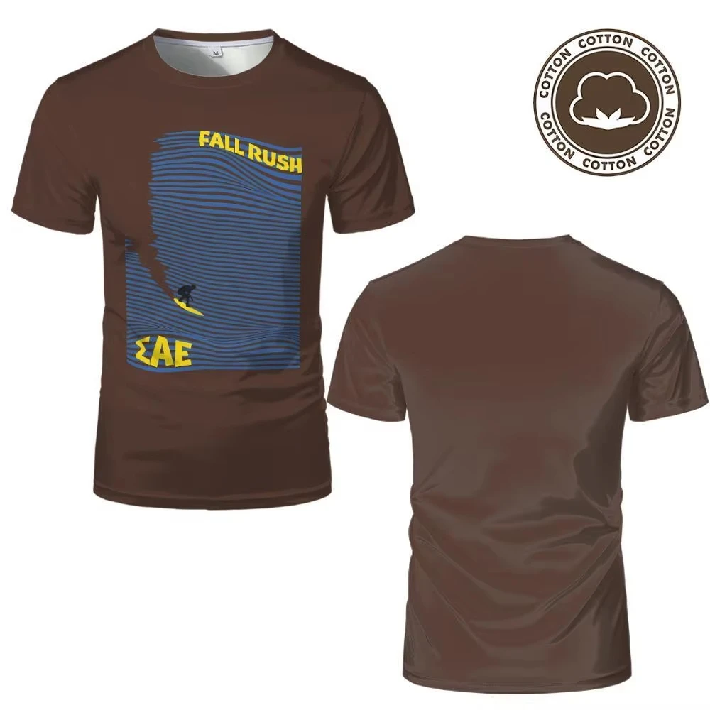 트렌디 캐주얼 Y2K 스트리트웨어 패션 빈티지 반팔 탑스 아메리칸 컬리지 스타일 프린트 티셔츠 남녀 공용