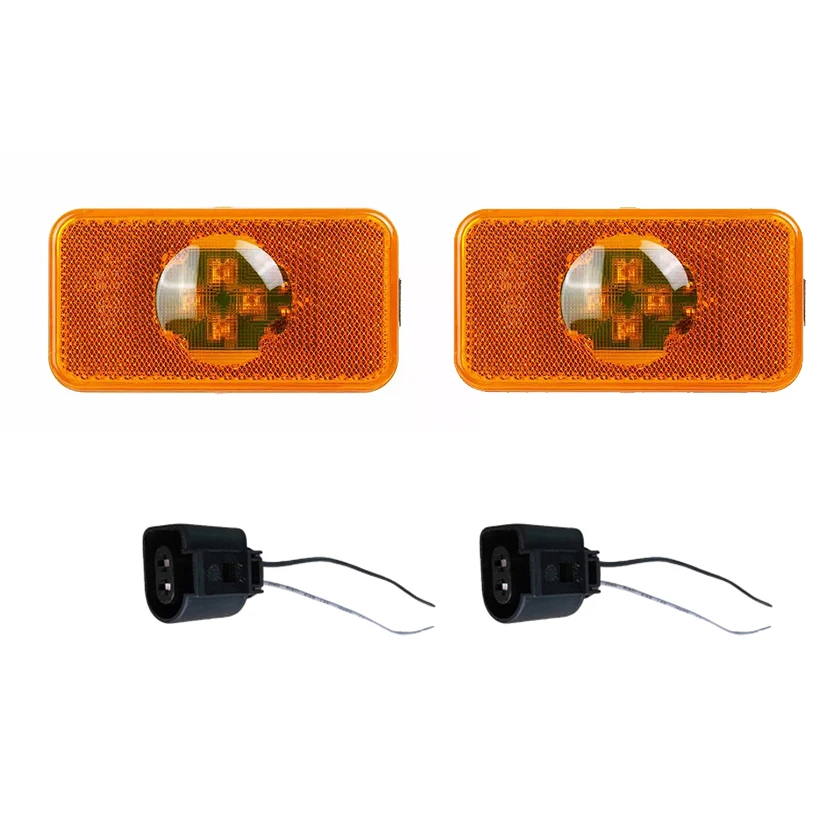 2 Pcs 24V 4LED Side… - image