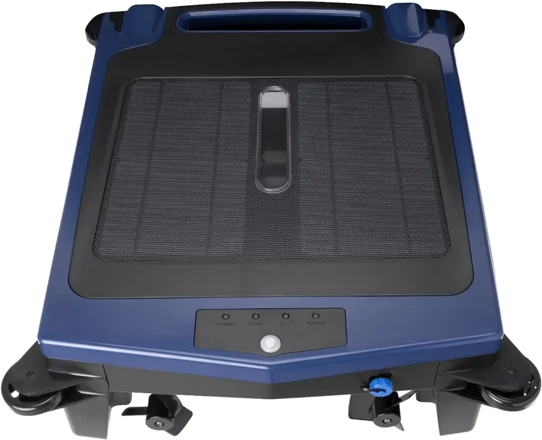 Pool Surface Cleaner Robot With Solar And Rechargeable Dual Mode, Cordless Robotic Pool Cleaner