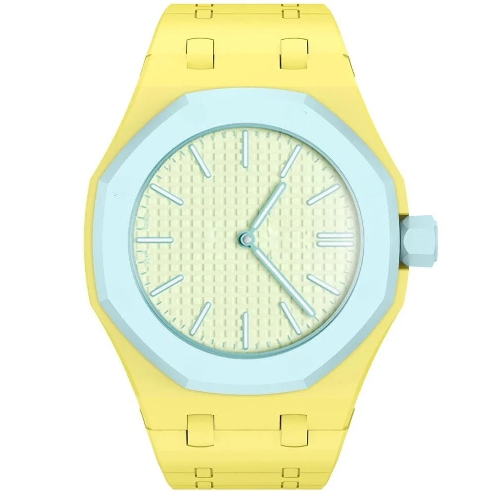 Magnetic Silicone Strap+Case For Swatch X AP Royal POP Watch Changer to Wristwatch Integrated Band Accessories Modification Kit