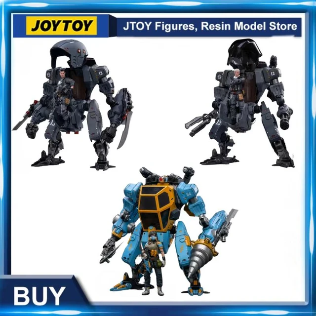 [IN STOCK] JOYTOY 1/18 Action Figure Mecha NOS 01 02 04 Armed Attack Anime  Collection Model Toy For Gift Free Shipping