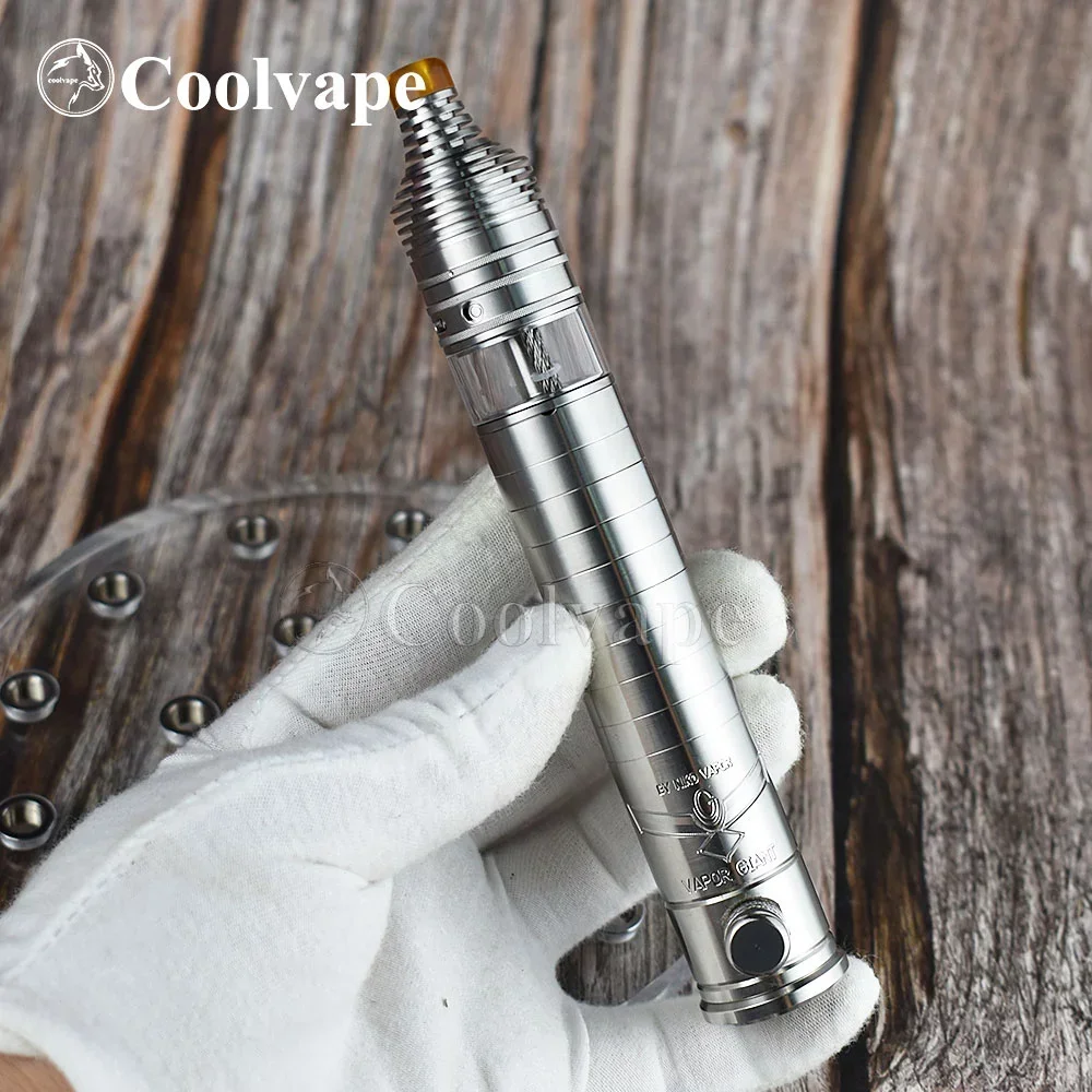 وولف Coolvape Vapor Giant V2.5 Mini Mod مع بطارية Taifun GX rdta 18650 قطر 23 مللي متر طقم ميكانيكي للسجائر الإلكترونية