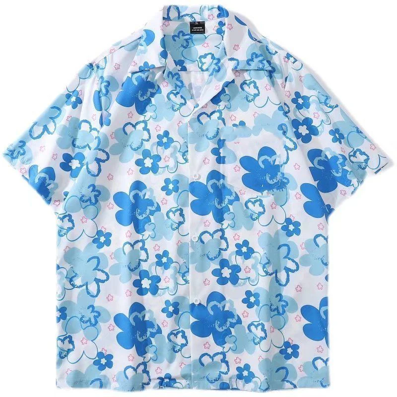 

GELITAYIN Shirt Men Women Casual Fashion Short Sleeves Shirts Clothing