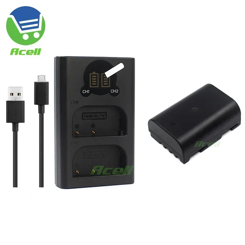 BP-61 Li-ion 1860mAh Battery or LCD USB Dual Charger for SIGMA sd Quattro sdQ / sd Quattro H sdQH Camera