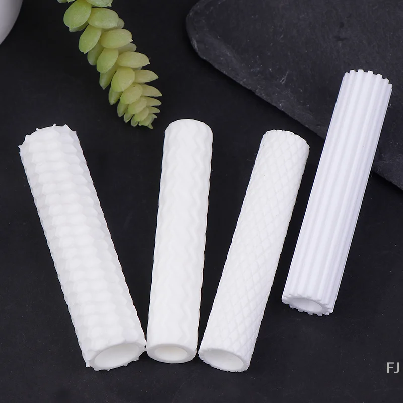 [YU]Soft Pottery Earring Polymer Clay Cutter Roller Texture Polymer Clay Seamless Polymer Clay Texture Roller Claycutters
