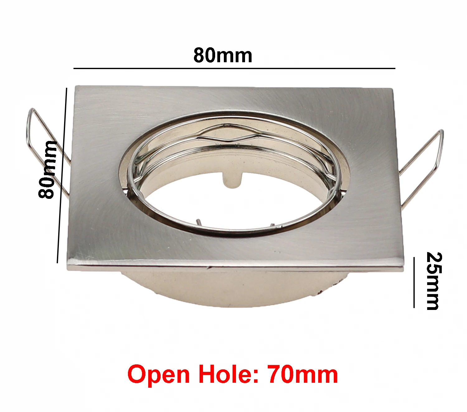 6W LED Embedded Downlight Ceiling Light Narrow Frame Changeable Home Lighting Fixtures LED Recessed Spotlight