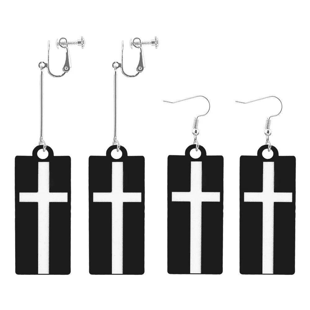 Tokyo Anime Series Revenge Cross Earring Fashion Yutaka Mitani Earrings Cosplay Prop for Women Men Jewelry Accessory Gifts