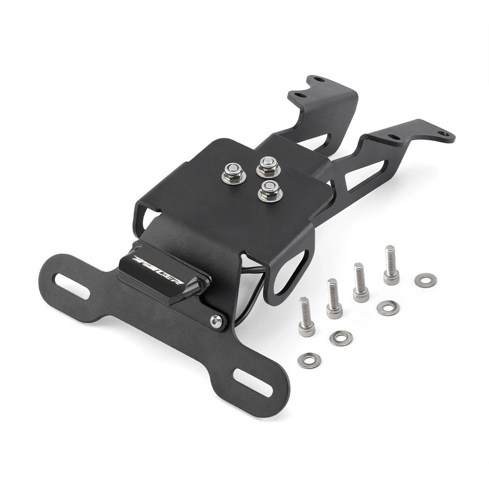 

License Plate Holder For YAMAHA MT09 Tracer 900/9/GT 7GT 700/GT FJ-09 2015-2024 Motorcycle Tail Tidy Fender Eliminator LED Light