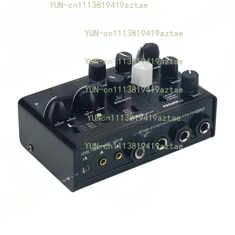 Black / White SIM BOX Guitar Amp Simulator DI Stomp Box Effect Pedal