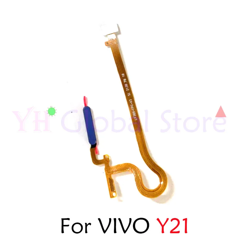 

For VIVO Y21 Y21S 2021 / Y21A Y21T Y21E Y21G 2022 Home Button Fingerprint Touch ID Sensor Flex Cable Repair Parts