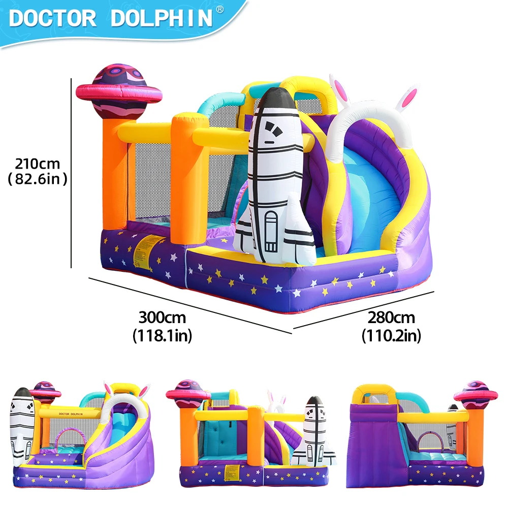 China Factory Rockets And Planets Inflatables Jump Castle Bounce House Bouncing Castle Kids Bounce House Inflatable