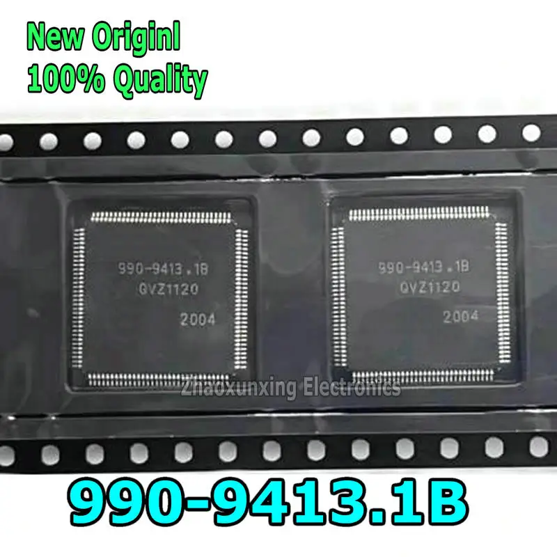 1pçs/lote 990-9413.1b   990-9413   990 9413 1b  qfp128   carro abs bomba placa de computador ic