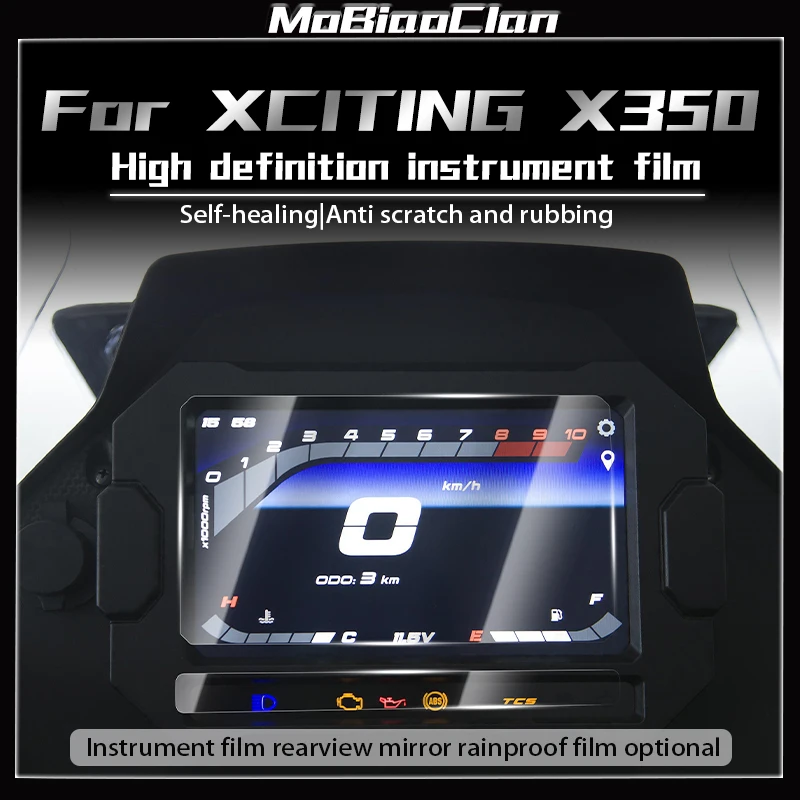 

Для KYMCO XCITING X350 XcitingX 350 2025 мотоциклетный инструмент прозрачная защитная пленка фары задние фонари пленка аксессуары