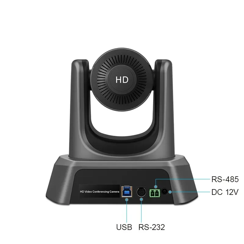 كاميرا زووم بصري 10x 1080P60FPS كاميرا USB3.0 PTZ (يتوفر إصدار اتصال WIFI اللاسلكي)